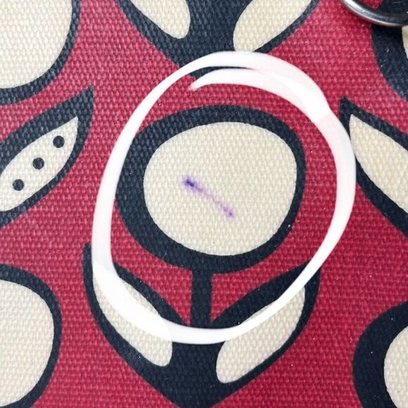 Petunia Pickle Bottom Red Floral Print Small Baby Bag Shoulder Handbag Detachabl - Picture 2 of 14